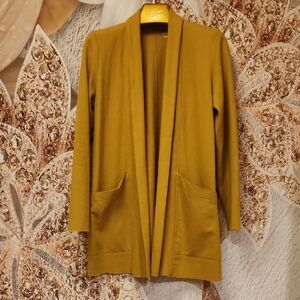Eileen Fisher Petite Golden Cardigan